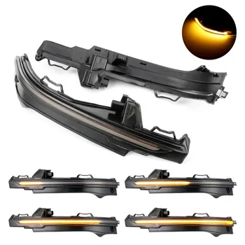 

For Audi Q5 FY 2018 2019 Q7 4M 2016 2017 2018 LED Dynamic Turn Signal Blinker Sequential Side Mirror Indicator Light Lamp