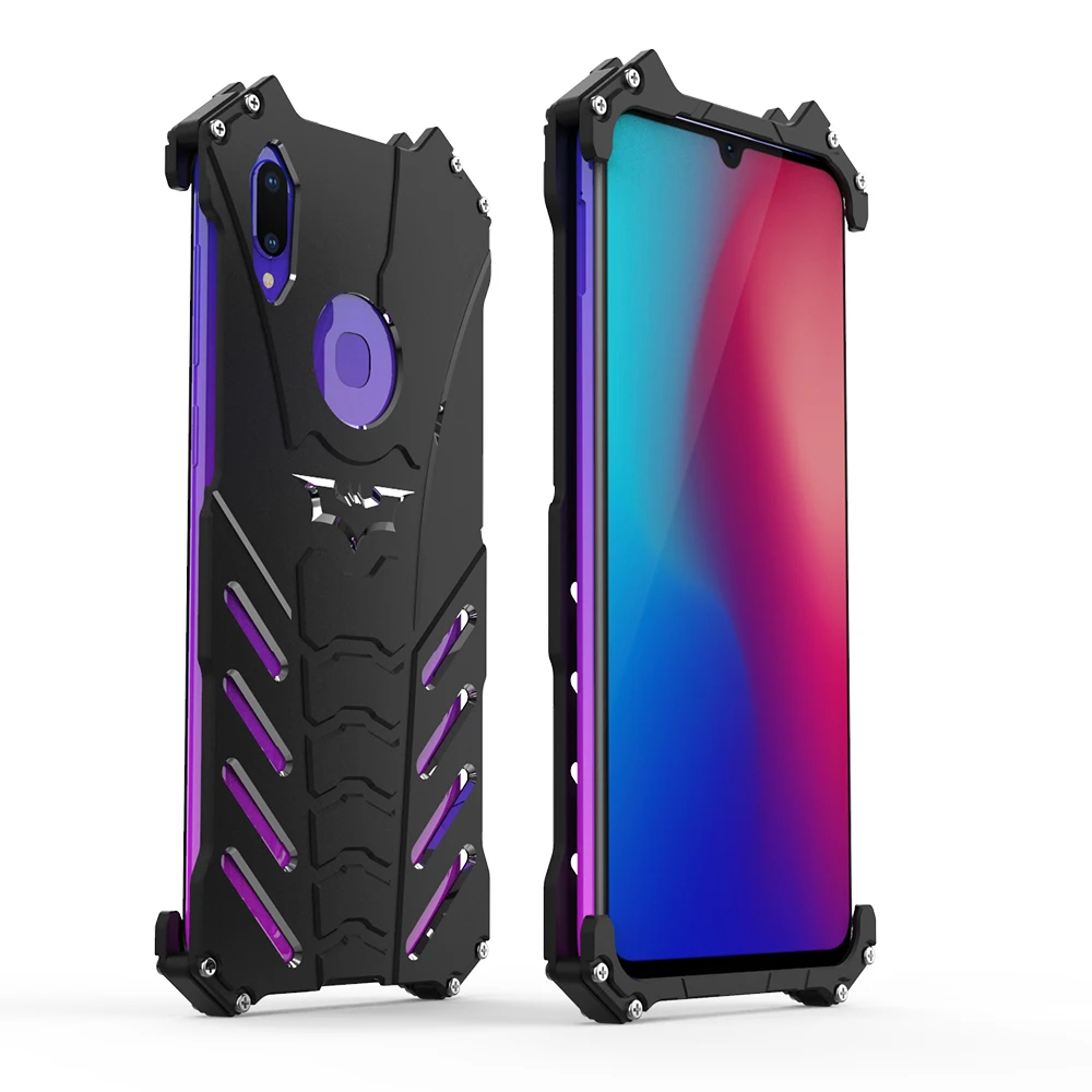 Алюминий сплава металлический чехол для Vivo V11 PRO V11i X21S Z3 Z3i Z1 Y66 Y67 Y79 Y85 жесткий ударопрочный чехол для рассеивания тепла бронированный чехол