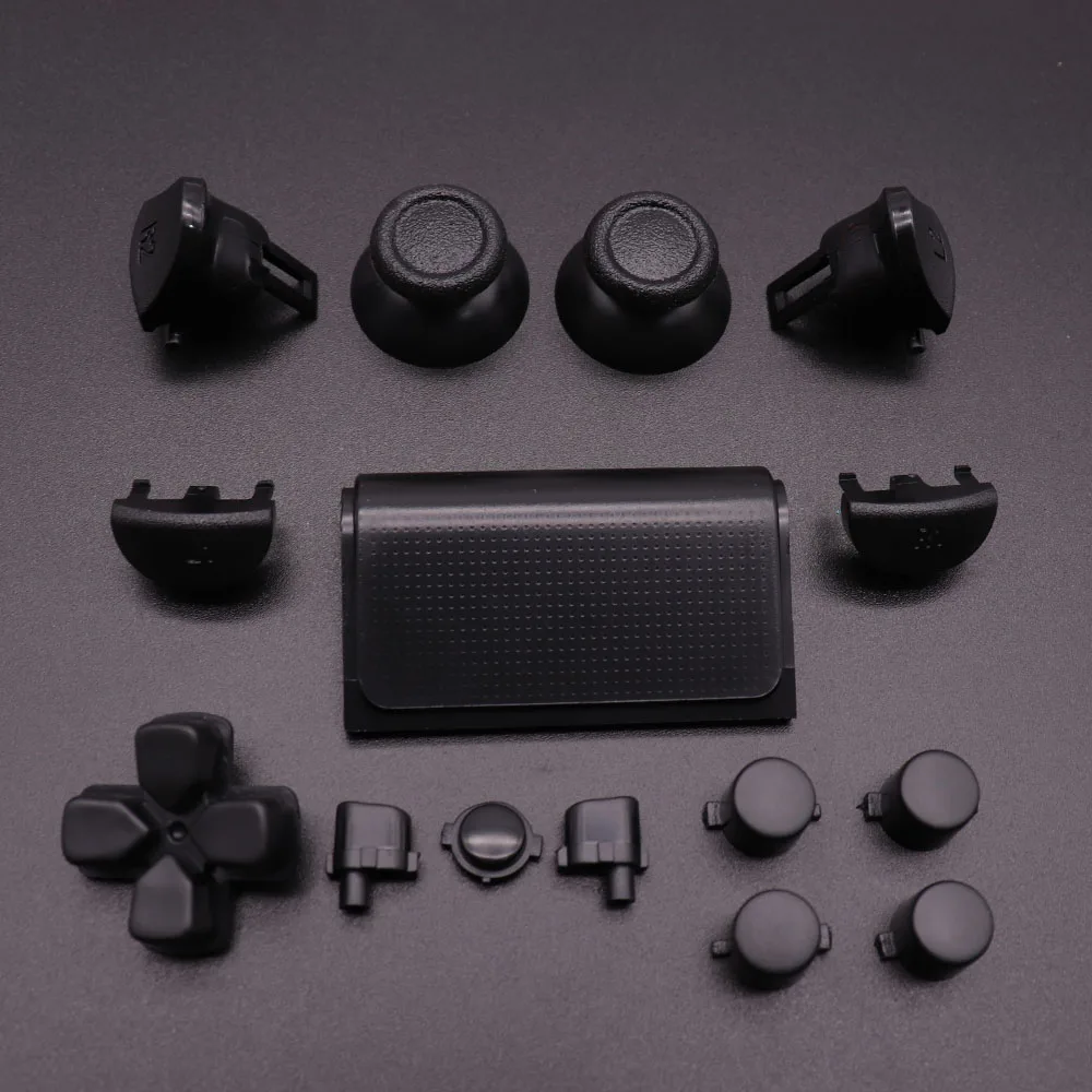 Full Set Joysticks D-pad R1 L1 R2 L2 Direction Key AB XY Buttons For PS4 Pro JDS 040 050 055 JDM 040 050 055 Controllers - 3