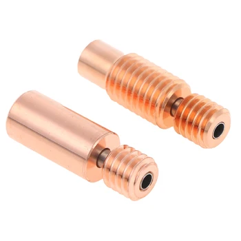 

Bi-Metal Heatbreak Copper Plated Copper Alloy Throat For E3D V6 HOTEND Heater Block 1.75MM Filament 3D Printer Accessories