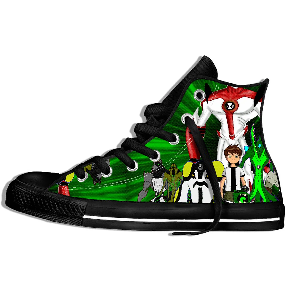 Новинка Omnitrix Ben 10 мужские и женские удобные летние модные высокие кроссовки с рисунком аниме