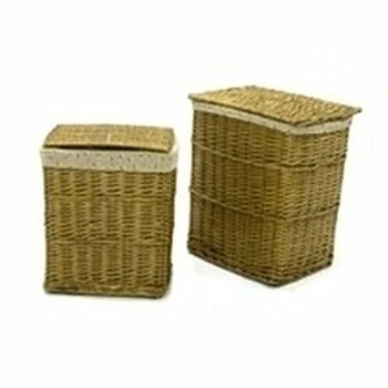 

CESTONE VIMINI RETTANGOLARE NOCE CHIARO Set Pz.2