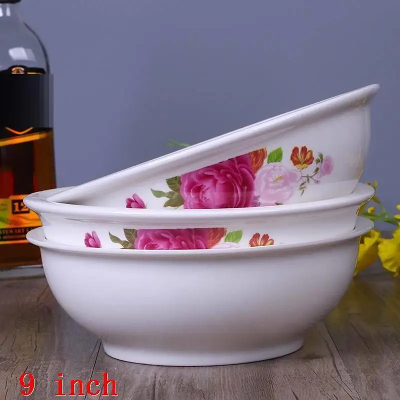 Number 13 Сервировка риса ваджилла блюдо тарелка Saladier Cuenco Cocina Tazone керамическая кухня бар столовая посуда керамическая суп обеденная чаша - Цвет: Number 13