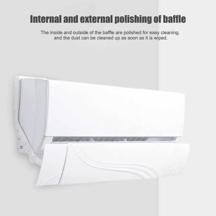 Hot Air Conditioner Wind Deflector Telescopic Adjustable Angle Easy Installation XJS789