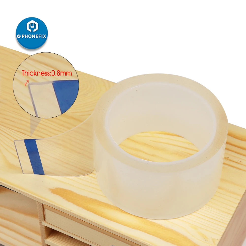 Прозрачная лента нано для кухонной раковины водонепроницаемая сильная