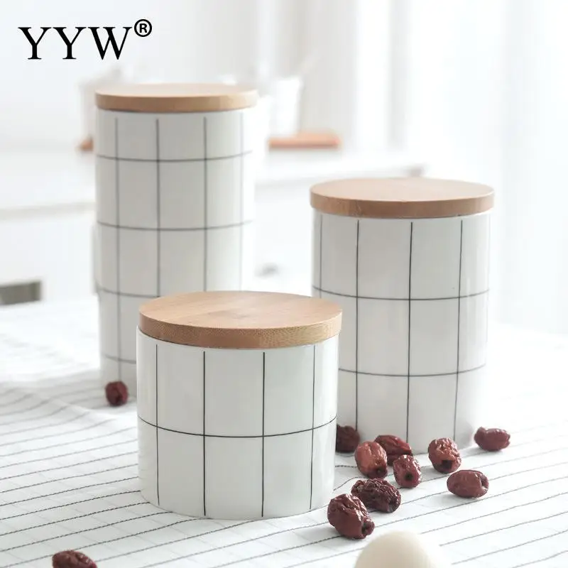 

Nordic Jars For Storage In The Kitchen Storage Box Sealing Food Container Spice Storage Boxes Jars For Spices Slimes Ceramic Can