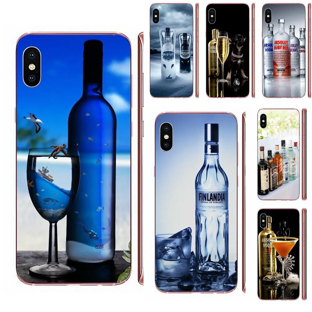 Мягкий телефон Capa алкоголь питьевой водки для Xiaomi Redmi Note 2 3 3S 4 4A 4X 5 5A 6 6A Pro Plus |