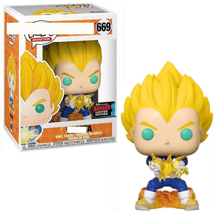 

Funko Pop Amine Dragon Ball Son Goku Frieza #669 Vegeta IV Vinyl Action Figures Collection Model Toys for Kids Christmas Gift