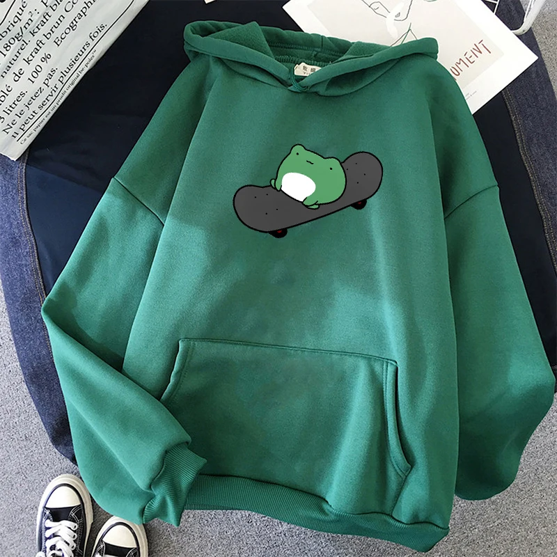 Frog Skateboards Sweatshirt | Oversized Frog Sweatshirt
