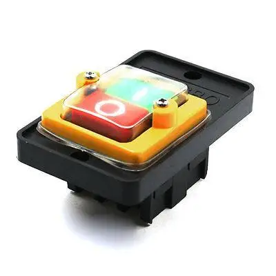 

AC 220V/380V 10A On/Off Latching Start Stop Power Push Button Switch