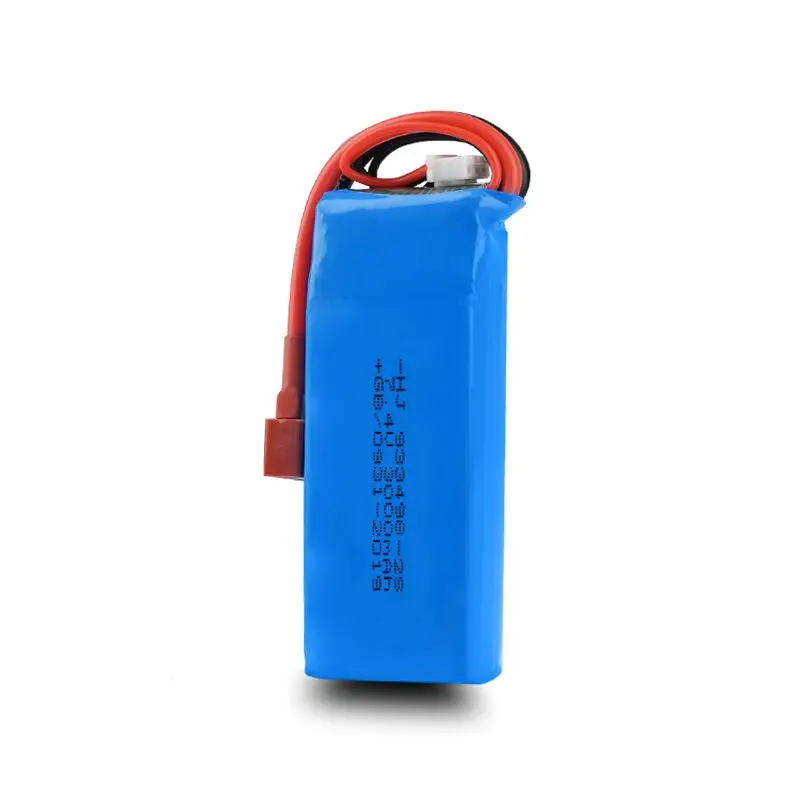 Для Wltoys 144001 Car 2s 7 4 V 3000mAh Улучшенная литий полимерная батарея T Plug для 1/14 RC Boat Lipo Battery