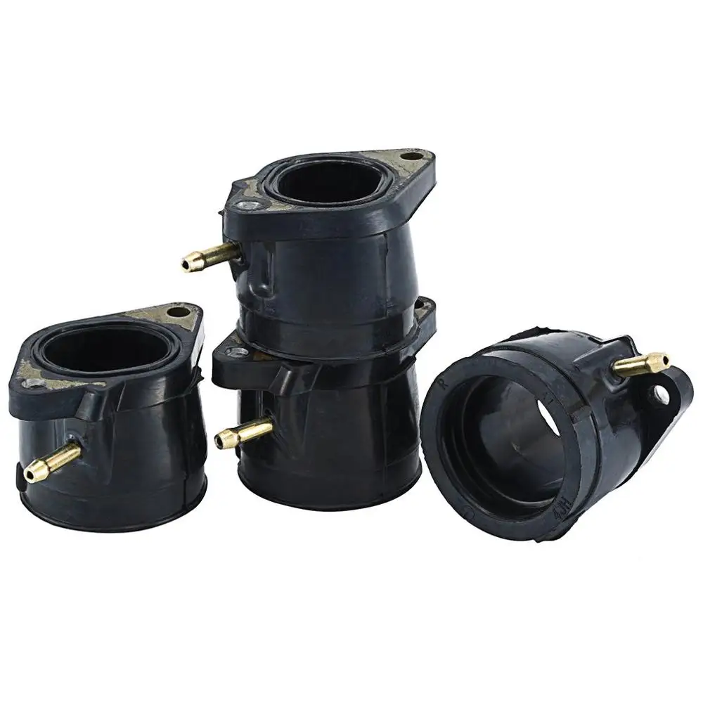 

4 Pcs Motorcycle Carburetor Interface Adapter For Yamaha Xjr400 1993-1999 Xjr 400 Carburador Intake Carb Connector