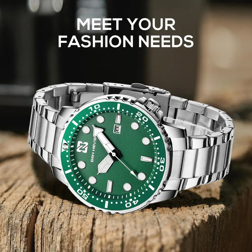 Ben Nevis Brand Watch Quartz Date 