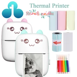 MINI imprimante thermique Portable 58mm, impression sans fil, Bluetooth, pour Android et IOS 