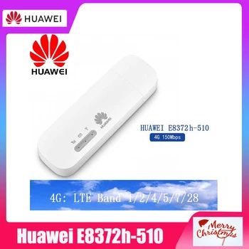 

Unlocked Huawei E8372h-510 150Mbps Wingle 4G LTE USB Modem Wifi Mobile Support 16 Users