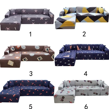 

Svetanya Sofa Cover Elastic Slipcovers Print Couch Chair Case