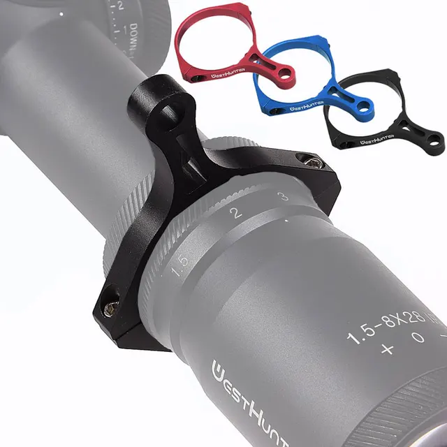 US $4.71 Hunting Scope Switch View Throw Lever Power Ring 44mm/45mm Diameter Magnification Adjustment Mount 