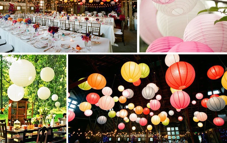 12 дюймов Круглые Китайские бумажные фонарики украшения для свадьбы и дня рождения подарок ремесло DIY Lampion Висящий Шар вечерние поставки воздушный шар