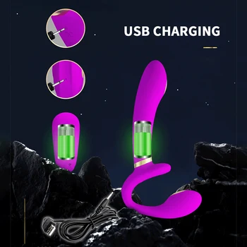 Strapless Strapon Dildo Vibrators For LesbianWireless Remote Double Head Realistic Dildo Vibrator Anal Plug Sex Toy for Women 5