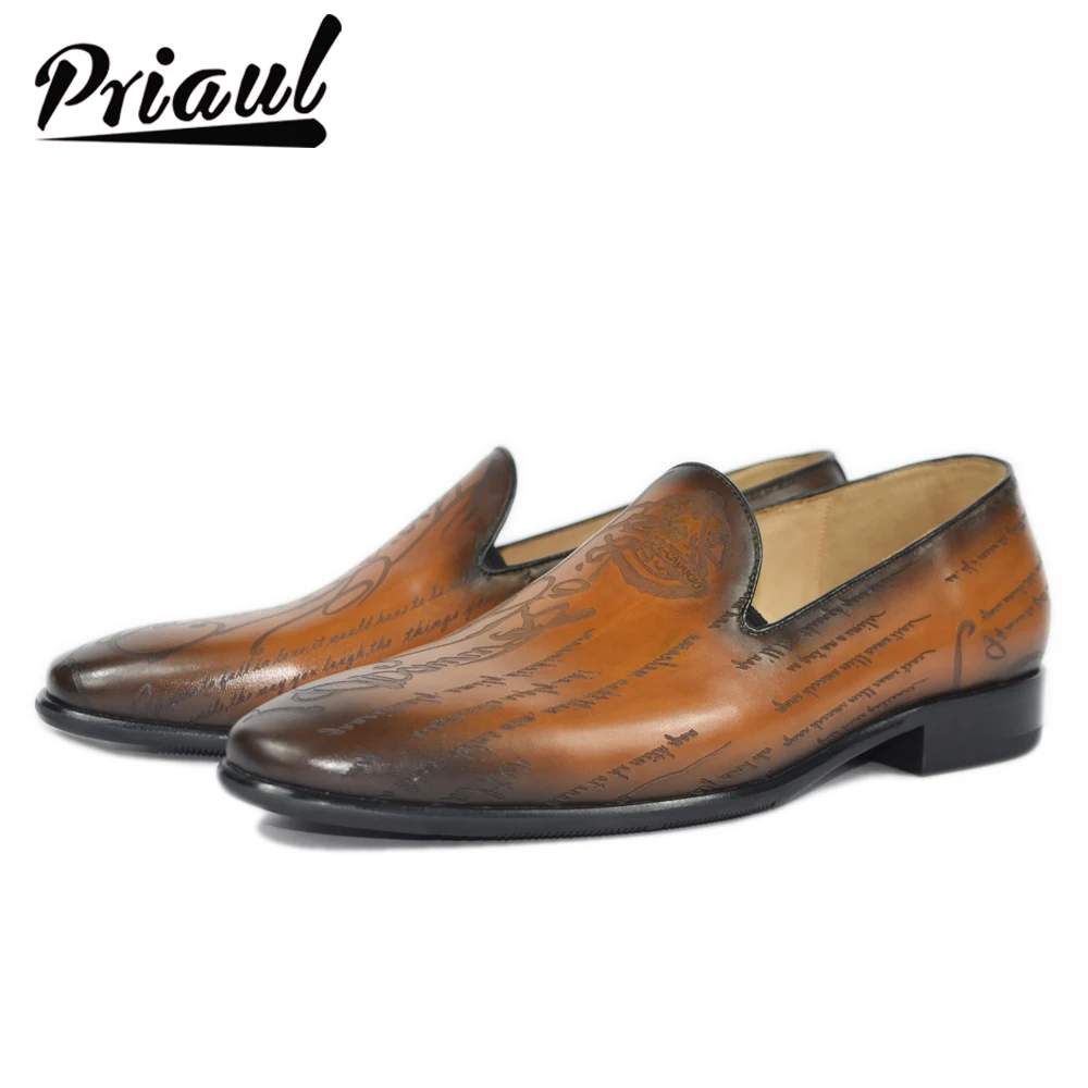 

Mens Loafer Shoe Genuine Leather Custom Luxury Handmade Office Formal Wedding Party Original Design Vintage Retro Casual Shoes