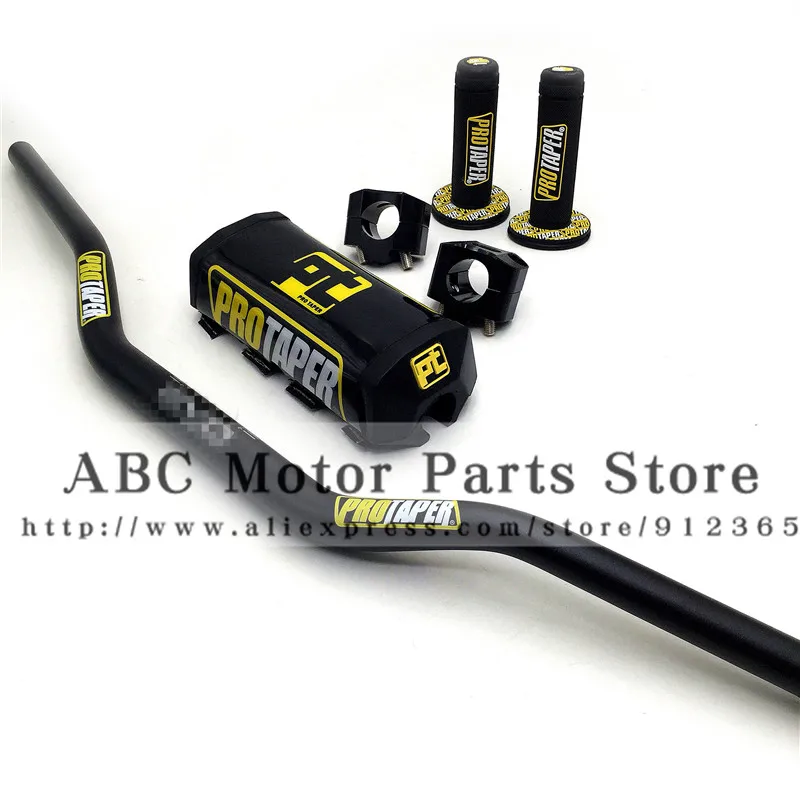 Руль PRO Taper Pack Bar 1 1/8 &quot ручки Pit Pro Racing Dirt Bike Motorcycle CNC 28 5 мм адаптер|Руль велосипеда| |