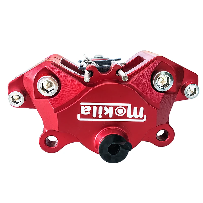 Universal Motorcycle Brake Caliper Brake Pump 64mm Mounting 4 Piston Radial For Yamaha Kawasaki BWS