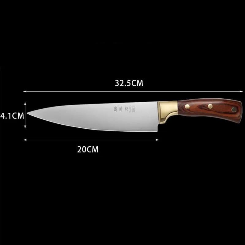 50cr15 стальной немецкий нож ручной работы для обвалки, профессиональный мясник, острый нож для резки мяса, многофункциональный инструмент для убоя, шлифовка воды