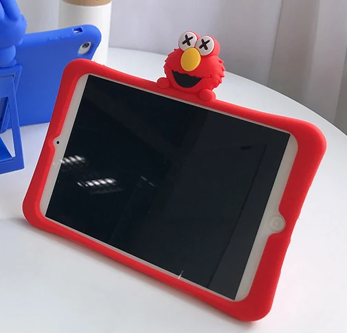 Планшет силиконовый чехол с подставкой для Планшеты ipad Mini1 на возраст 2, 3, 4, 5, ipad air 2 3 pro 10,5 Мультфильм защитный чехол для ipad 2, 3, 4 18 9,7 - Цвет: For iPad Pro 9.7