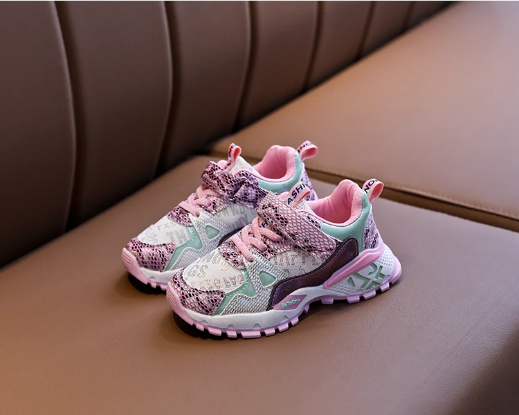 Mesh Kids Sneakers Children Casual Shoes For Boys Sneakers Girls Shoes Breathable Running Sport Hook&Loop sapato infantil