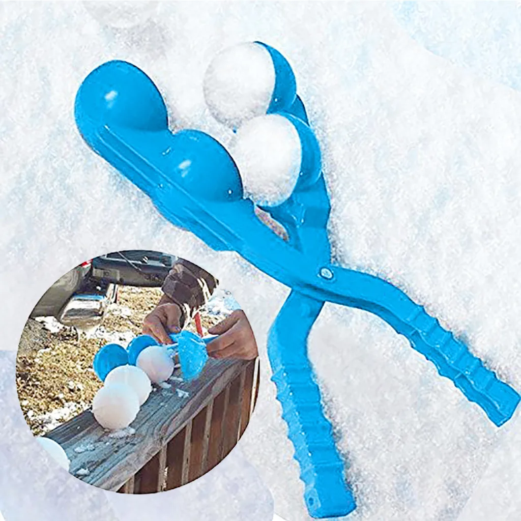 Зимний Снежный мяч производитель песка форма инструмент детская игрушка снег совок чайник клип снежок бой Спорт на открытом воздухе детская игрушка