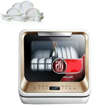 750 Вт установка интеллектуальная посудомоечная машина энергосберегающая настольная маленькая умная посудомоечная машина