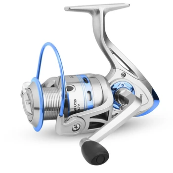 

12BB+1 Ice Spinning Jigging Reel 1000-6000 Series 5.2:1 Gear Ratio Right Left Hand Reversible Winter Pesca Carretilha