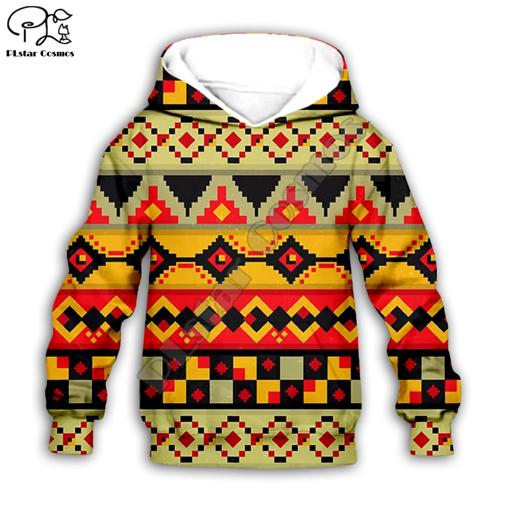 

Kids cloth Native Indian Baby 3D Hoodie/Sweatshirt/zipper/shirts toddler child retro pattern print boy girl streetwear pant set