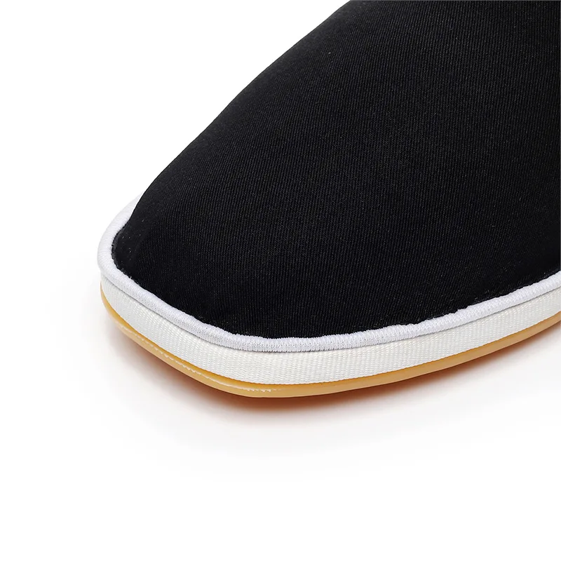 

Thick Rubber Sole Old Beijing Cloth Shoes Xishan Entirely Handmade Strong Cloth Soles Rubber Sole Work Men's Casual Driving Shoe