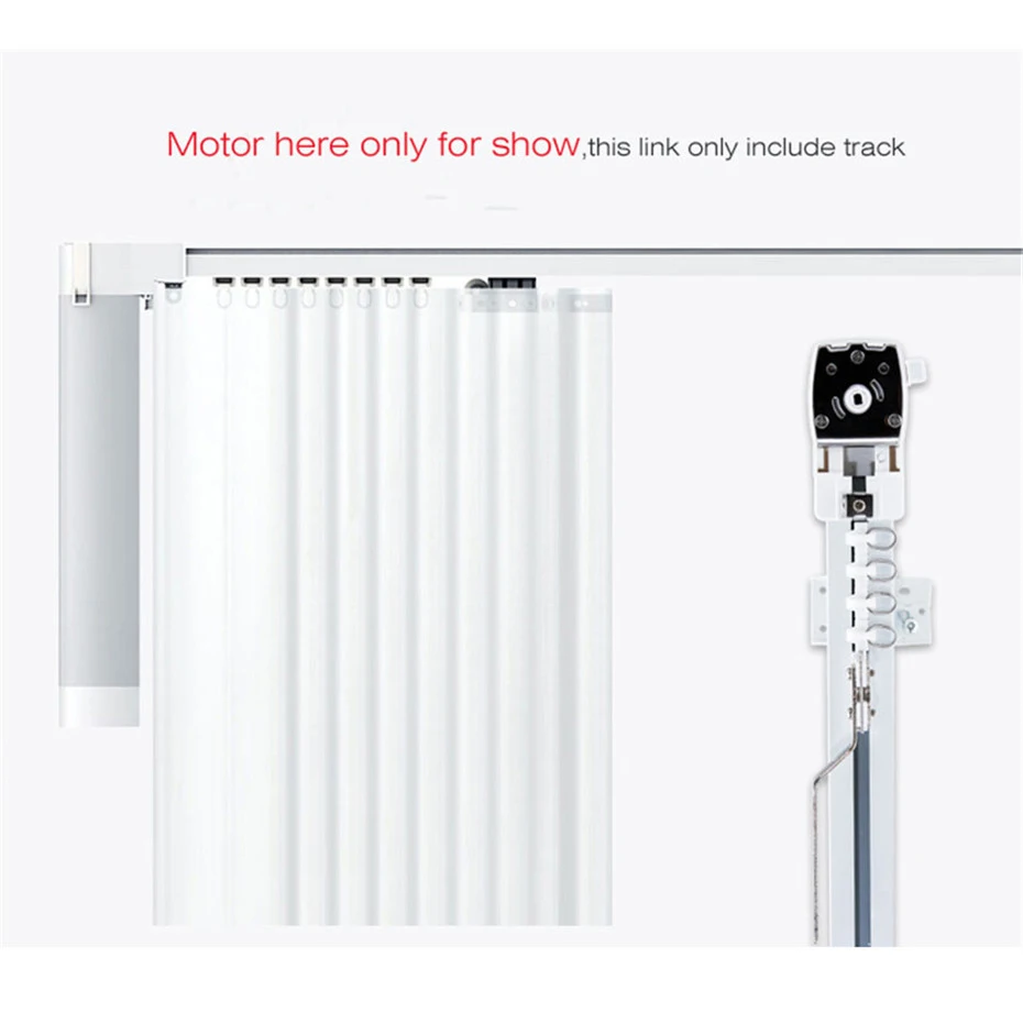 Customize Electric Curtain Track for Xiaomi Aqara/Dooya KT82 DT82 TN/TV/TS/LE,Smart Curtain Rails Control System,To EU Country
