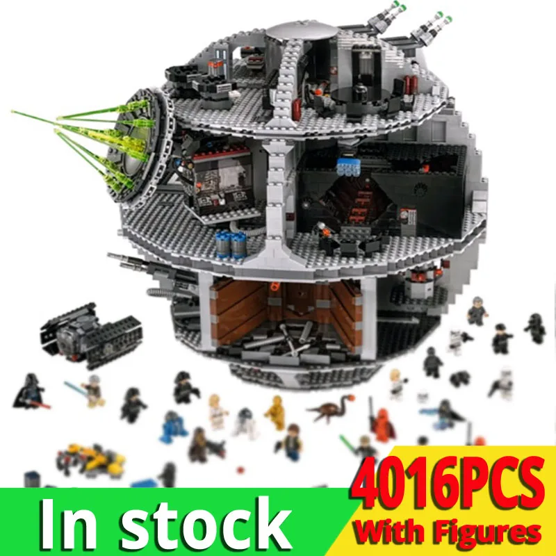 

Lepinblcoks 05063 UCS DEATH STAR Model Building Blocks Compatible with legoinglys star wars sets 75159 birthday gift for boy kid