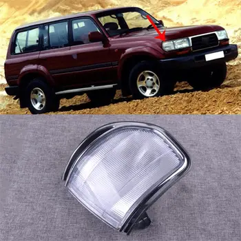 

DWCX Plastic Right Front Corner Lamp Light Housing Cover 81620-60080 fit for Toyota Land Cruiser FJ80 LC80 1991-1995 1996 1997