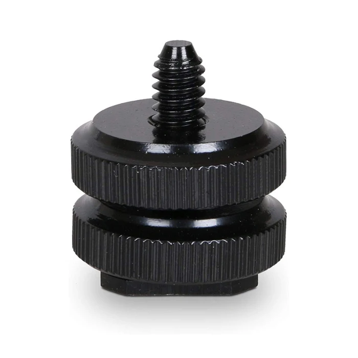 4Pcs Camera Hot Shoe Mount to 1/4 Tripod Screw Adapter for DSLR Camera Rig GDeals