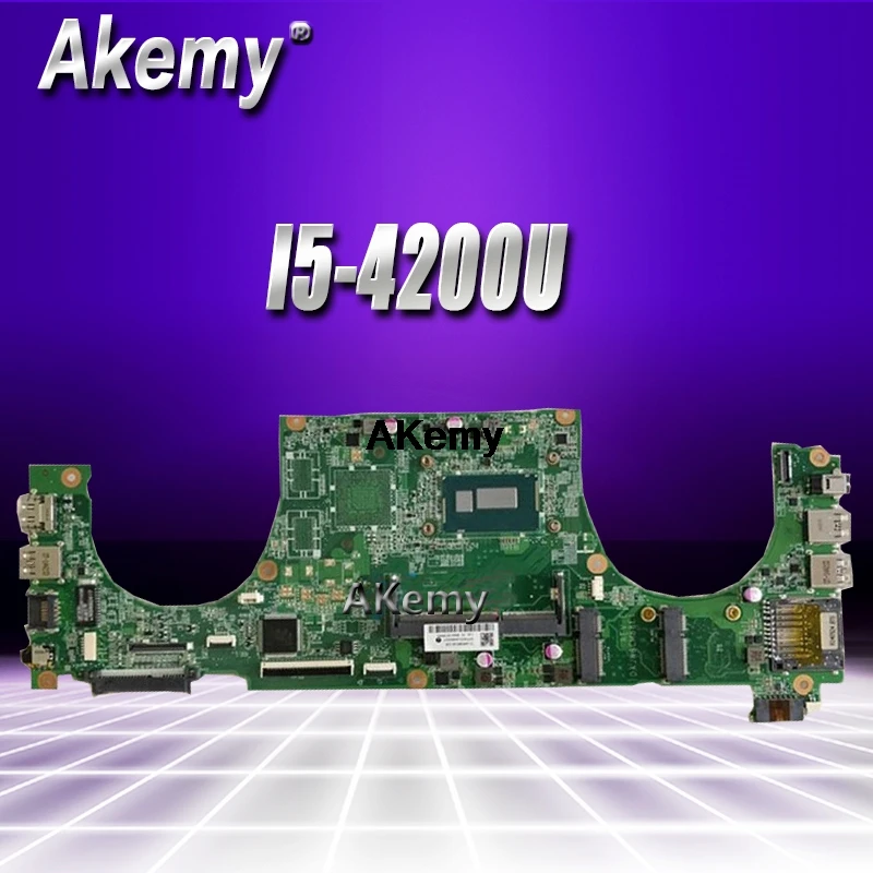 

Laptop motherboard for DELL Vostro 5470 V5470 PC Mainboard I5-4200U CN-0M9CVC 0M9CVC DAJW8CMB8E1 tesed DDR3