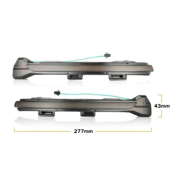 

Lamp Rearview Mirror Light For 15+ MK7 Golf AQ Left+Right Accessories 2pcs