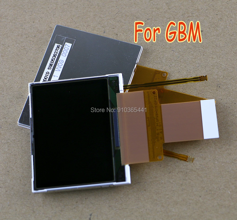 1 Pz/Lotto Per Gbm Nuovo Display Lcd Originale Di Alta Qualità Con Cavo Flessibile Per Gameboy Micro Gbm Parti Di Riparazione