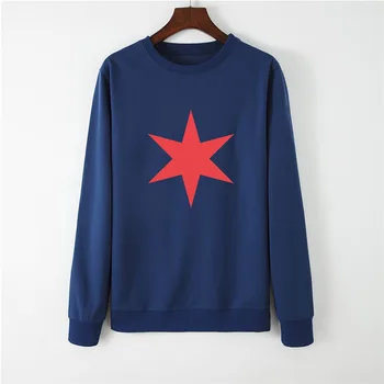 

Autumn New Star Print Women Hoodie Long Sleeve Pullover Sweatshirt Spring O-NECK Women Clothes Harajuku Hoodies Women Casual Top