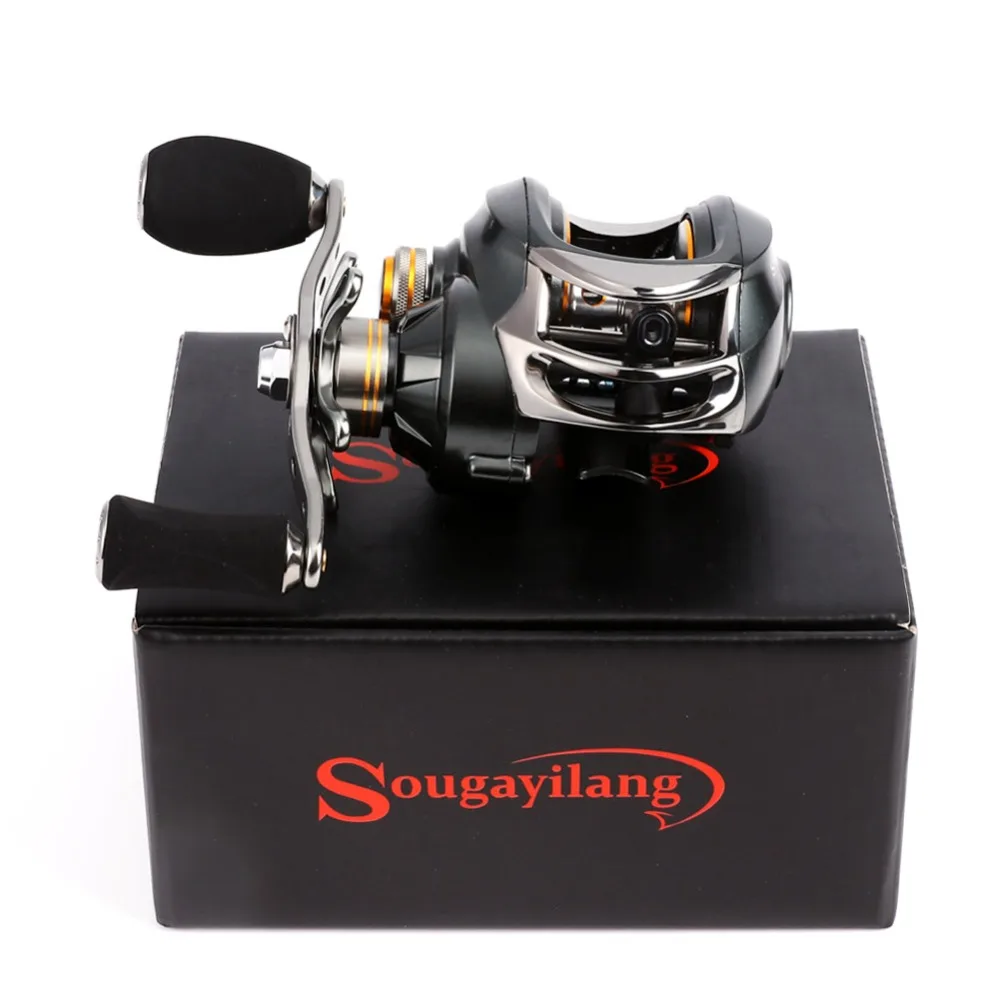 Sougayilang Рыболовные катушки для ловли карпа, 11+ 1BB, колесо для ловли карпа, левая/правая рука, приманка для ловли баса, литая катушка спиннинга для морской рыбалки, катушка