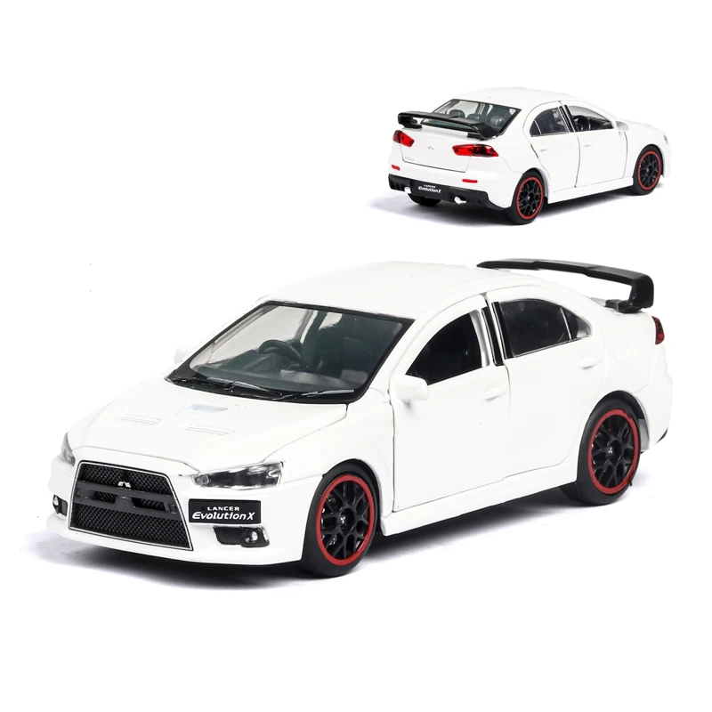 Коллекционная модель литая в масштабе 1:32 Lancer EVOlution X из металлического сплава