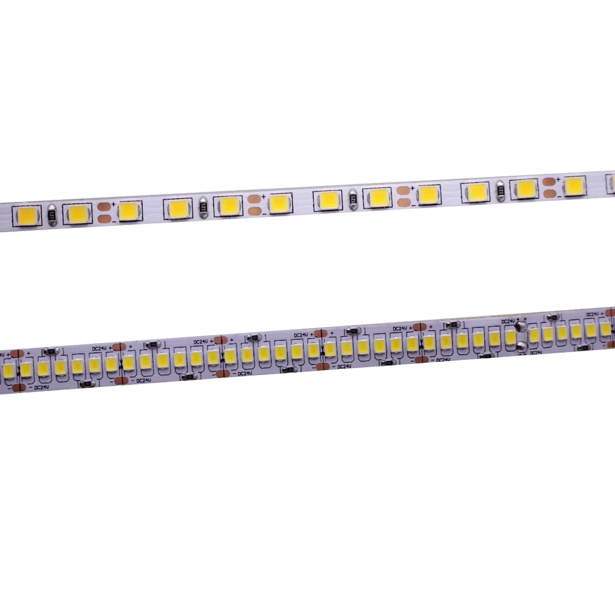 Светодиодный светильник CRI 80 + 5 мм 10 PCB 12 в 24 В 2835 120 светодиодный s 240 s/m диодный