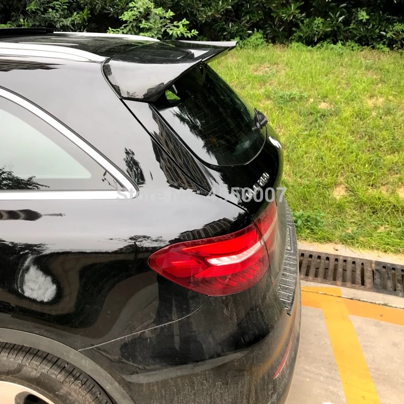 

For Mercedes Benz GLC Class 2016 2017 2018 GLC300 GLC250 GLC260 GLC200 Spoiler High Quality ABS Rear Wing Spoiler