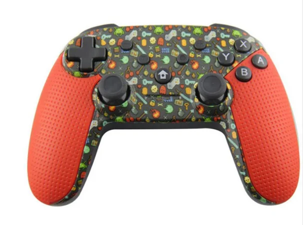 Двойные аналоговые палочки геймпад для Nintendo Switch Pro Bluetooth игровой геймпад мотор беспроводной геймпад игровой контроллер Джойстик r25 - Цвет: 2 the picture shows
