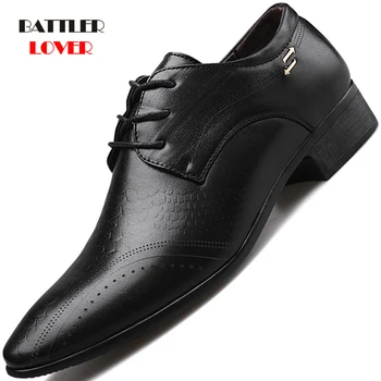 

2019 loafers men shoes wedding oxfords formal shoes men mens dress shoes man high quality leather summer shoe males strap loafer