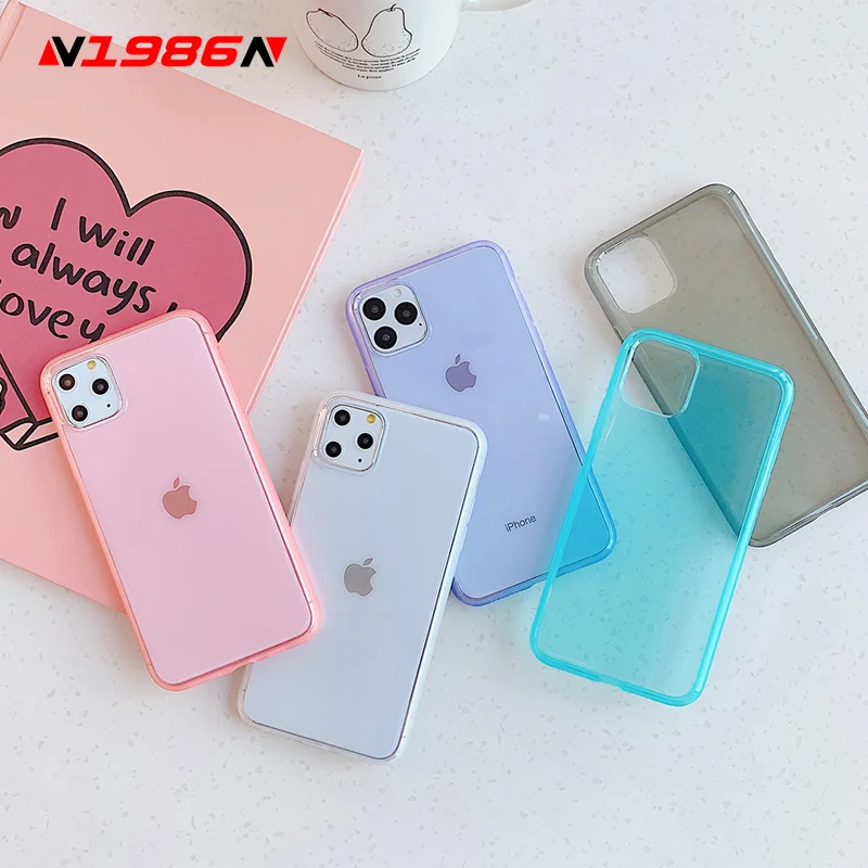 N1986N Phone Case For iPhone 11 11 Pro Max X XR XS Max 6 6s 7 8 Plus Fashion Clear Mirror Anti Knock FrameSoft TPU For iPhone X N1986N Phone Case For iPhone 11 11 Pro Max X XR XS Max 6 6s 7 8 Plus Fashion Clear Mirror Anti Knock FrameSoft TPU For iPhone X