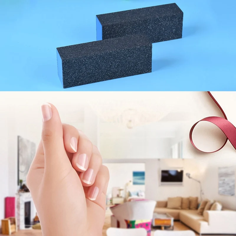 1 шт ногтей буфера шлифовки для ногтей пилка для полирования ногтей Блок Губка тофу DIY пилка для ногтей для дизайна Bafiki инструменты